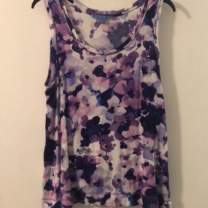 Floral printed tank top